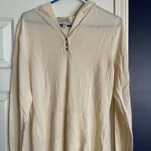 Light weight pullover cardigan